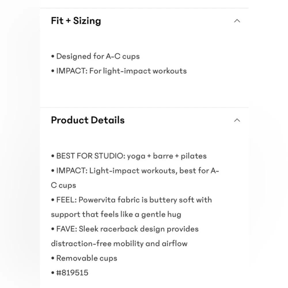 NWT Athleta Vital Glow Bra Size XL (Best for A-C Cups)